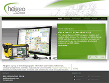 Tablet Screenshot of heigeo.com